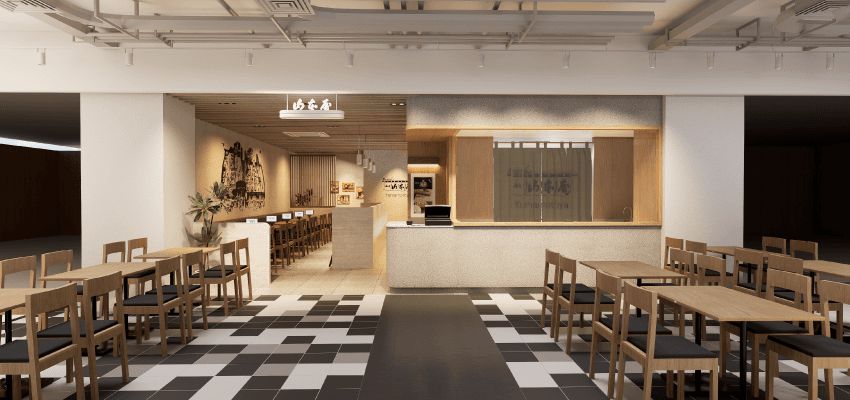山本庵の店内客席